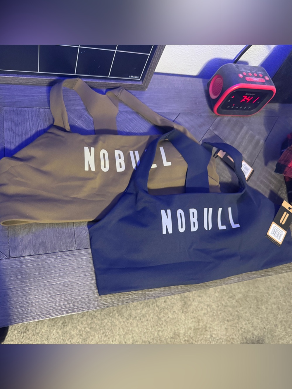 NOBULL Navy and Olive Sports Bras